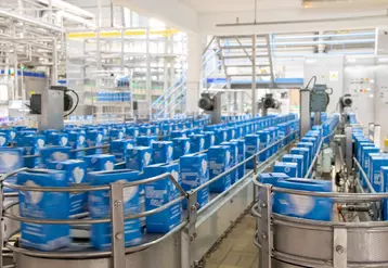 ligne production lait bio