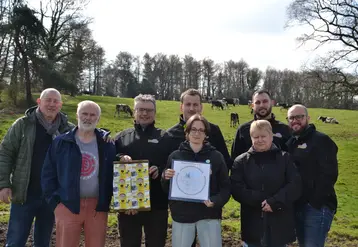 <em class="placeholder">Gwénaël Justome, éleveur bio dans le Morbihan et membre du réseau Invitation à la ferme, a obtenu une médaille d&#039;argent au concours général agricole de Paris en 2025 ...</em>