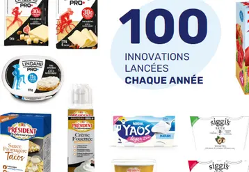 <em class="placeholder">quelques produits laitiers nouveaux à marque Lactalis</em>