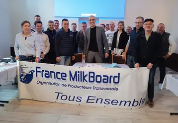 Représentants de FMB et de Savencia