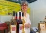 Corinne Lacoste sur son stand au SANA