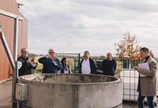 Laffite foie gras, site de pré-traitement des effluents à Montaut