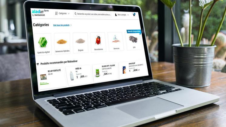 file-Les adhérents de Maïsadour et les clients d’Agralia peuvent passer leurs commandes d’intrants via la plateforme aladin.farm