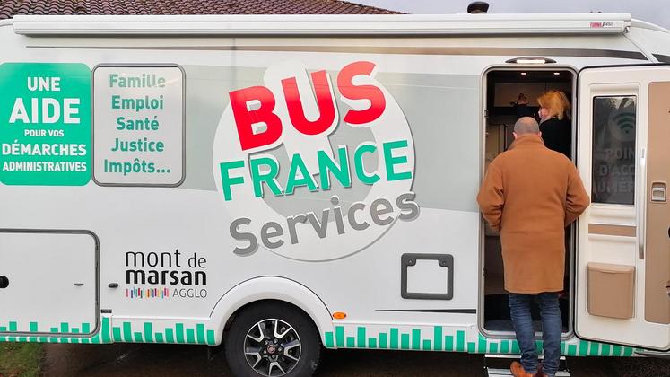 file-Le bus circule depuis le mois de juillet dans les 16 communes rurales du territoire du Marsan.