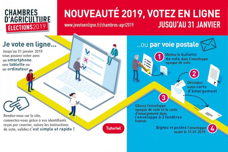 file-Les agriculteurs sont appelés à élire leur représentants à la chambre d’agriculture. Le vote est ouvert jusqu’au 31 janvier.