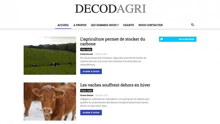 file-Le site accessible à l’adresse www.decodagri.fr a été référencé par l’Observatoire des initiatives de lutte contre la désinformation (ODIL).