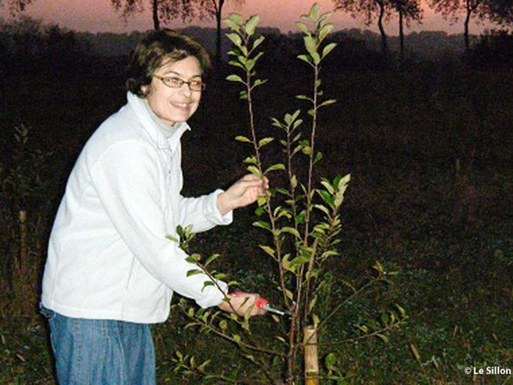 file-Bien qu'encore inquiète sur l'avenir de son exploitation, Sandrine Tachoires reconnaît que l'appui du syndicat des Jeunes Agriculteurs a permis d'ouvrir une fenêtre, alors qu'elle pensait son projet voué à  l'échec. Â© Le Sil