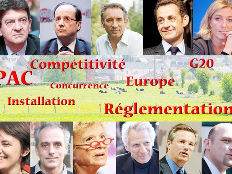file-Les organisations professionnelles agricoles entendent peser de tout leur poids pour que l'agriculture ne soit pas la grande oubliée du débat présidentiel.