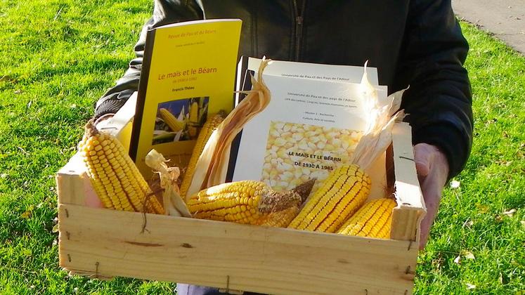 file-Dans deux remarquables ouvrages, l’ancien expert-comptable a passé au crible de son analyse l’histoire du maïs en Béarn de 1930 à 1960.