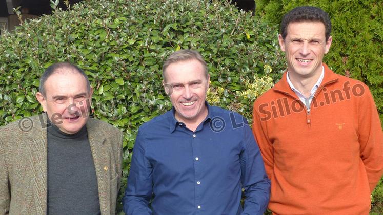 file-Philippe Lassalle-Saint-Jean, Jean Maison, Édouard Rousseau à la barre de l’Interbio Aquitaine-Limousin-Poitou-Charentes.