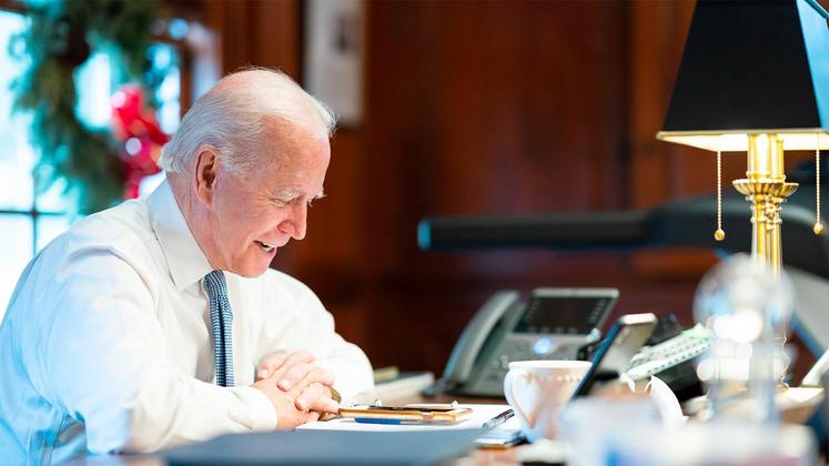 file-Joe Biden s'installe à la Maison Blanche ce 20 janvier.