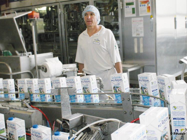 file-Pour le lait de région, l'entreprise a mobilisé trois lignes de stérilisation UHT, une ligne de stérilisation produits formulés (8 000 l/h), trois tanks aseptiques et cinq conditionneuses Tetra Pack.