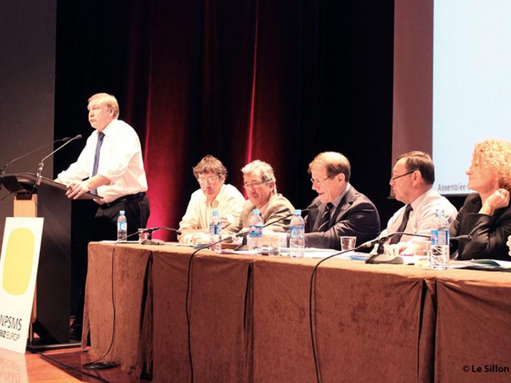 file-Berceau de la production, le département des Pyrénées-Atlantiques a accueilli, à  Biarritz, le grand rassemblement des producteurs français de mais. Â© Le Sillon