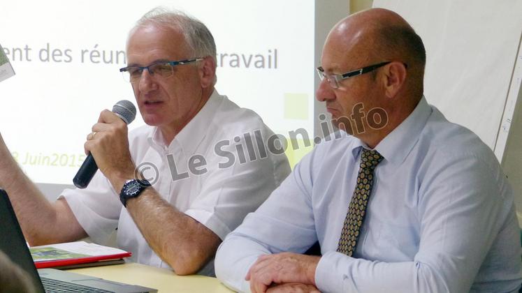 file-Les responsables de la Safer Aquitaine Atlantique, le président Francis Massé et le directeur général Pierre Pouget, sont revenus sur la régionalisation et sur la présentation du programme pluriannuel 2015-2021 de l’activité de la Safer.