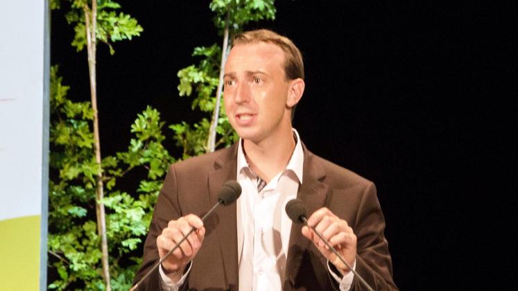 file-Thomas Diemer, président de Jeunes Agriculteurs.