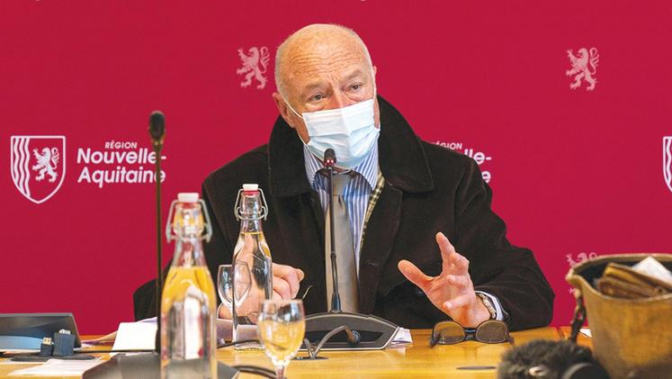 file-En présentant ses vœux à la presse, le président de la Région Alain Rousset a réaffirmé son souhait de maintenir élevages et prairies dans le cadre de la transition écologique.