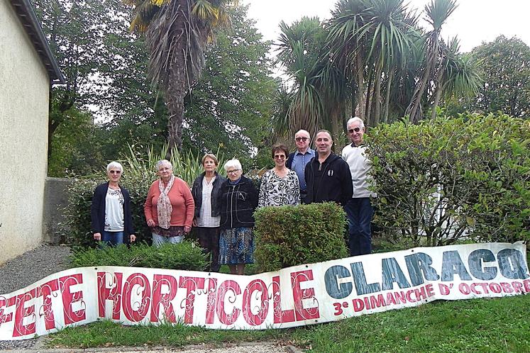 Membres organisateurs de la 19e édition de la fête horticole de Claracq