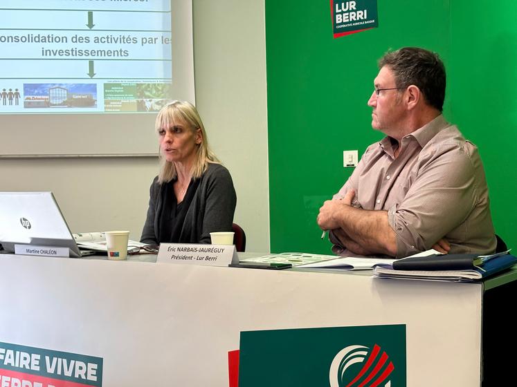 Martine Chaléon et Éric Narbaïs-Jaureguy