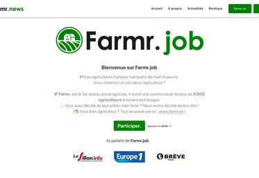 file-Baptiste Létocart et Thomas Camboulive ont créé Farmr., une plateforme digitale centrée autour des agriculteurs, à mi-chemin entre LinkedIn et Facebook. En moins d’un an, plus de 5.000 exploitants ont déjà créé leur profil.