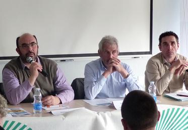 file-La nouvelle équipe de la FNSEA Nouvelle-Aquitaine, présidée par Philippe Moinard, avait invité Jean-Pierre Raynaud à présenter la politique agricole du conseil régional.