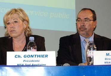 file-Durant cette assemblée générale, la présidente Chantal Gonthier, et le directeur général, Marc Héliès, ont évoqué notamment le bilan d’activité 2015 et les perspectives de la protection sociale agricole.