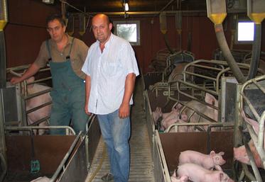 file-Pierre et Vincent Lafargue comprennent la nécessité de tenir compte du bien-être animal dans leur production, mais regrettent que les producteurs soient dans l'obligation d'assumer ces investissements lourds dans un contexte économique difficile