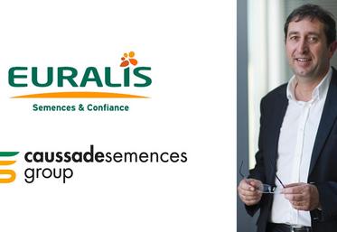 file-Pierre Pages, vice-président du groupe Euralis, pilotera la nouvelle entité née du regroupement d'Euralis Semences et de Caussade Semences Group.