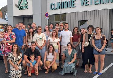 inauguration clinique vétérinaire La Bastide à Morlaàs (64)