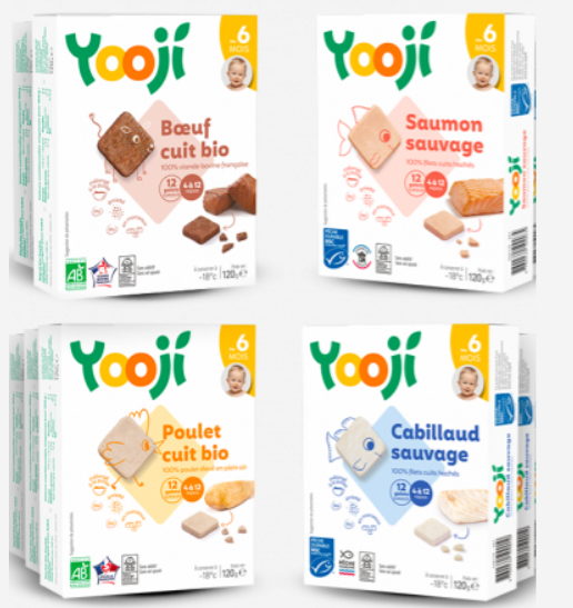 Yooji, le pionnier de la babyfood bio surgelée - Culture Nutrition
