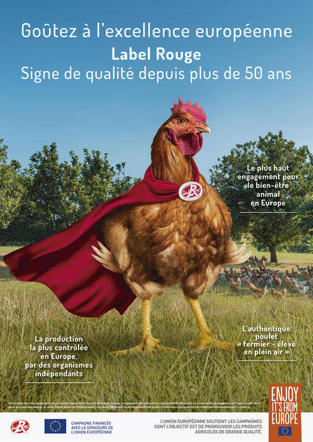 Volailles : le label Rouge vise l’export | Les Marchés by Réussir