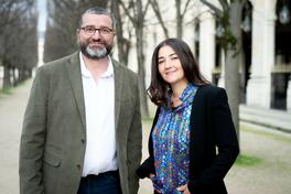 Marion Mashhady et Sylvain Zaffaroni