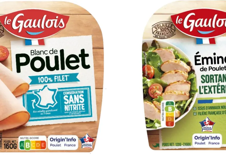 packaging poulet le gaulois