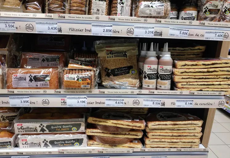 produits bretons en grande surface