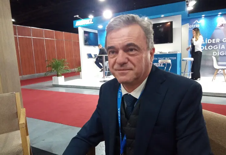 L’avocat brésilien Ricardo Santin Le président des organisations interprofessionnelles brésiliennes du porc et du poulet.