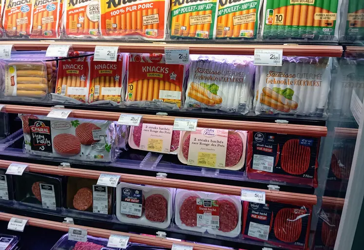 rayon viande en gms