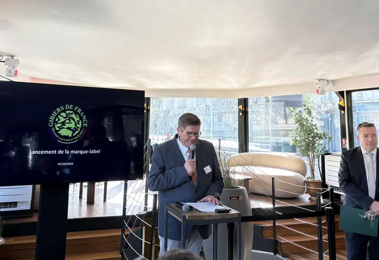 Le président de la FNC Willy Schraen