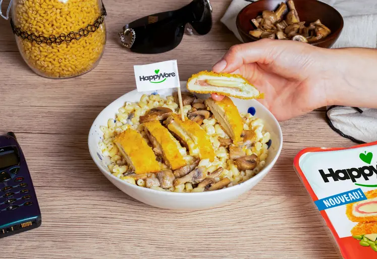 cordon bleu vegetal de la marque happyvore