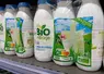 lait bio en rayon