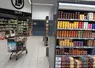 chariot dans un hypermarché