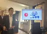 conférence de presse avec Caillère directeur commercial de la marque le Gaulois Professionnel