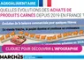 infographie sur la consommation de viande et volaille