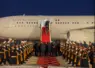 Avion de la présidence française à Pékin