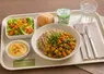 plateau repas végétarien