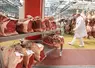 viande au marché de gros