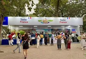 La 4ème édition de Balade en France et en Francophonie s’est déroulée du 28 au 30 mars 2025 au parc Thong Nhat, Hanoï.