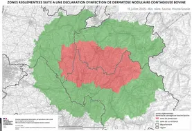 carte zones réglementées isere