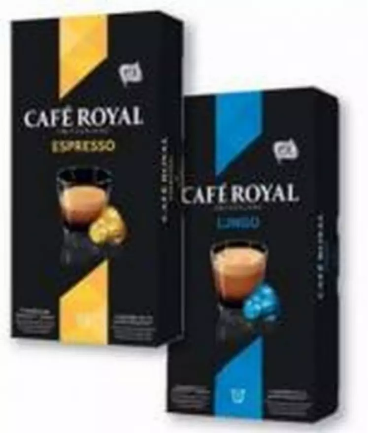 Café Royal, nouveau concurrent des dosettes Nespresso