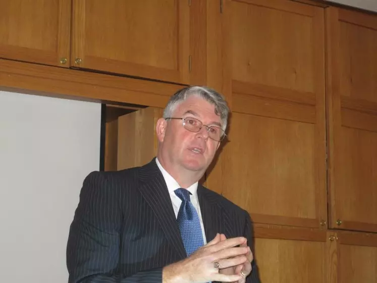 Jim Bergin, directeur de Glanbia ingredients Ireland