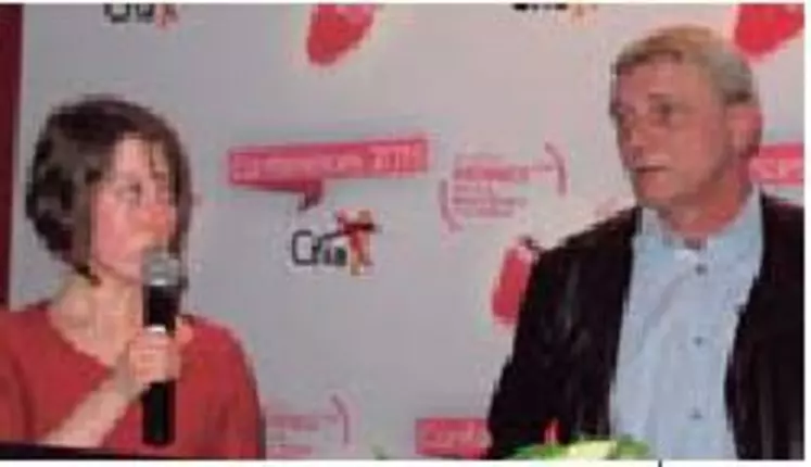 Gaëlle Baron coordinatrice Energie
et Philippe Morvan, responsable
énergie environnement à la Sill.