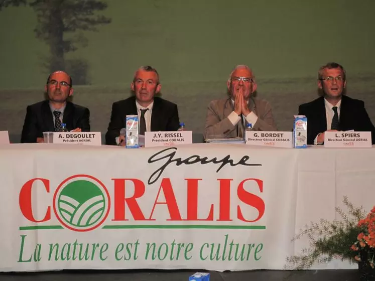 « Nous allons accompagner les éleveurs pour les aider à aller vers la culture et l'organisation Agrial » a précisé Jean-Yves Ryssel.
